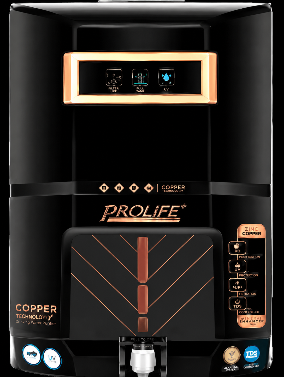 Prolife+ copper technology water purifier