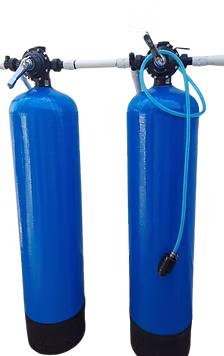 Water Softener Plant twin FRP tanks